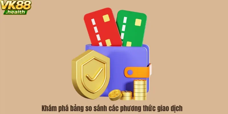 Khám phá bảng so sánh các phương thức giao dịch